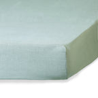 Camille - Drap Housse - Lin Lavé - Vert Céladon