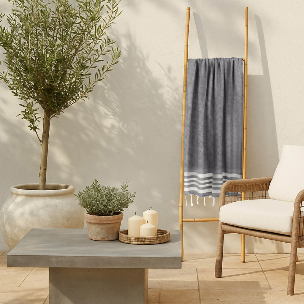 Newport - Fouta - Gris Moyen