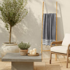 Newport - Fouta - Gris Moyen