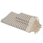 Foutas De Bain (1+2) Coton 100X200+2(40X60) Hossegor Taupe