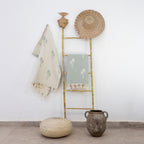 Palmier - Fouta Jacquard - Vert D'Eau