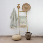 Cabana - Fouta Jacquard - Vert D'Eau