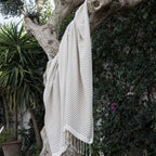 Fouta Xxl Coton 200X200 Hossegor Taupe
