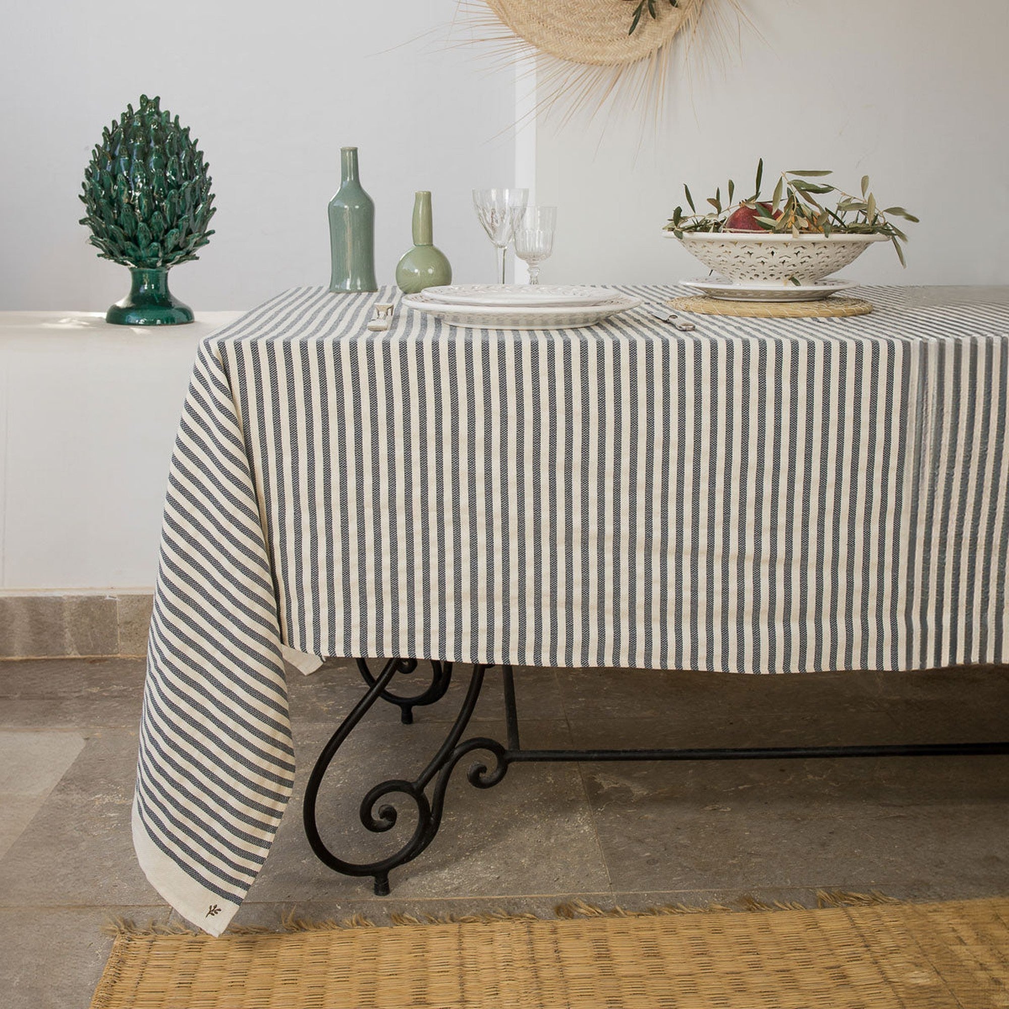 Hossegor - Mantel - Algodón - Denim