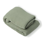 Carla - Jeté De Lit - Gaze De Coton - Vert Céladon