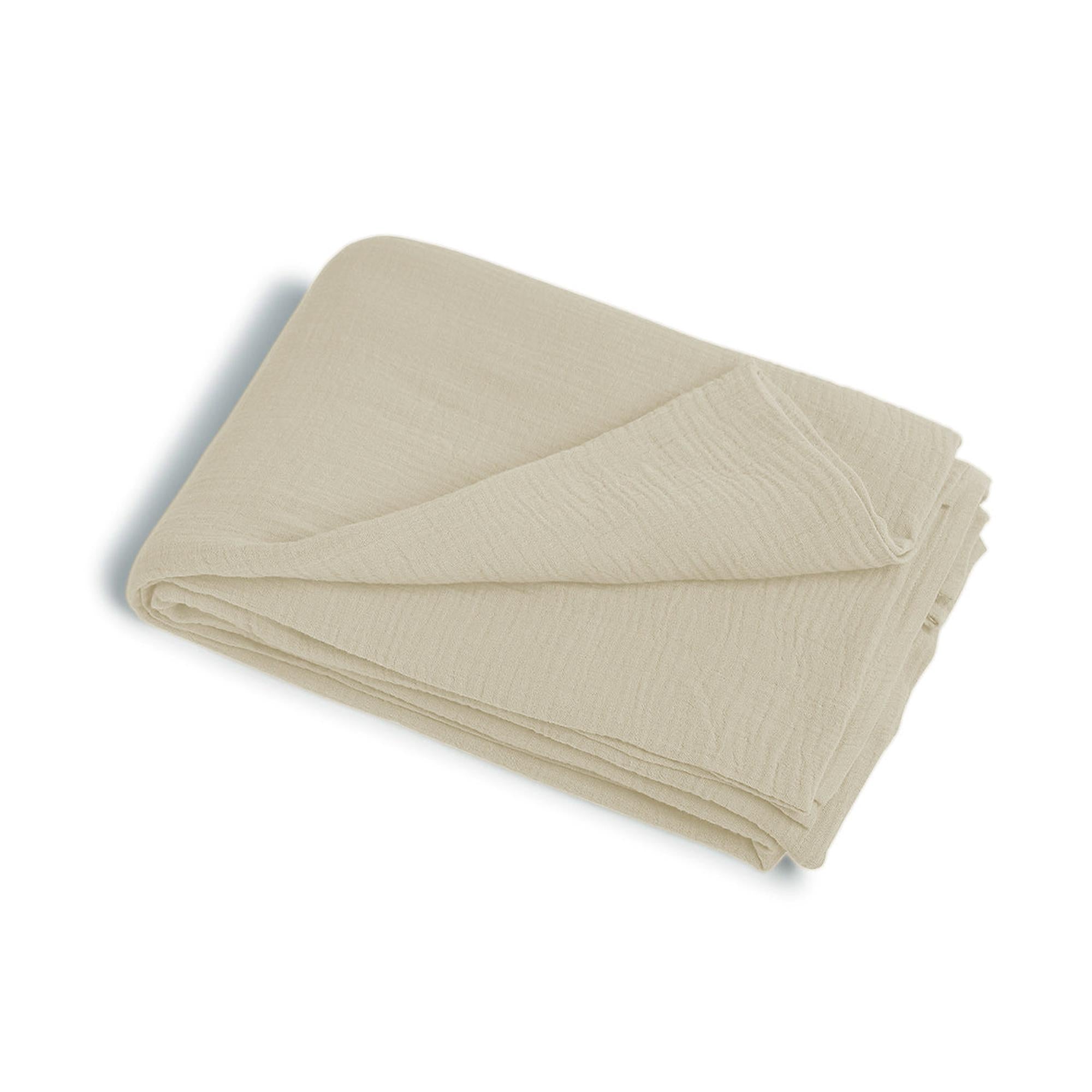 Set of 4 Cotton Gauze Napkins 40x40 - Carla - Sand