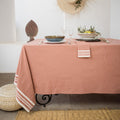 Mahdia - Tablecloth - Cotton - Terracotta Red