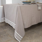 Mahdia - Tablecloth - Cotton - Taupe