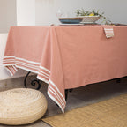 Mahdia - Tablecloth - Cotton - Terracotta Red