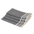 Set of 4 Cotton Napkins 45x45 - Mahdia - Medium Grey