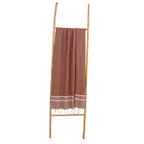 Sienna - Fouta Jacquard - Rouge Tomette