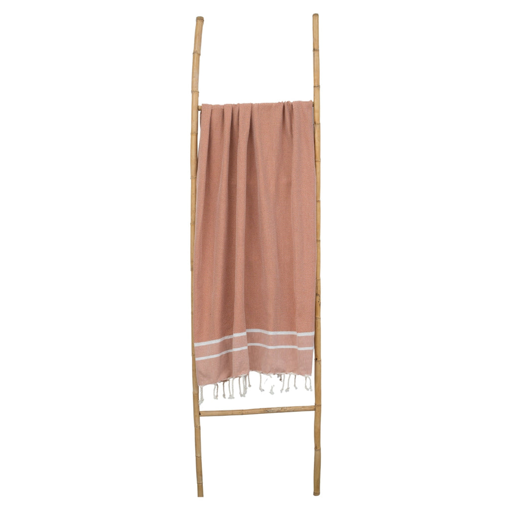 Sienna - Fouta Jacquard - Rose Argile