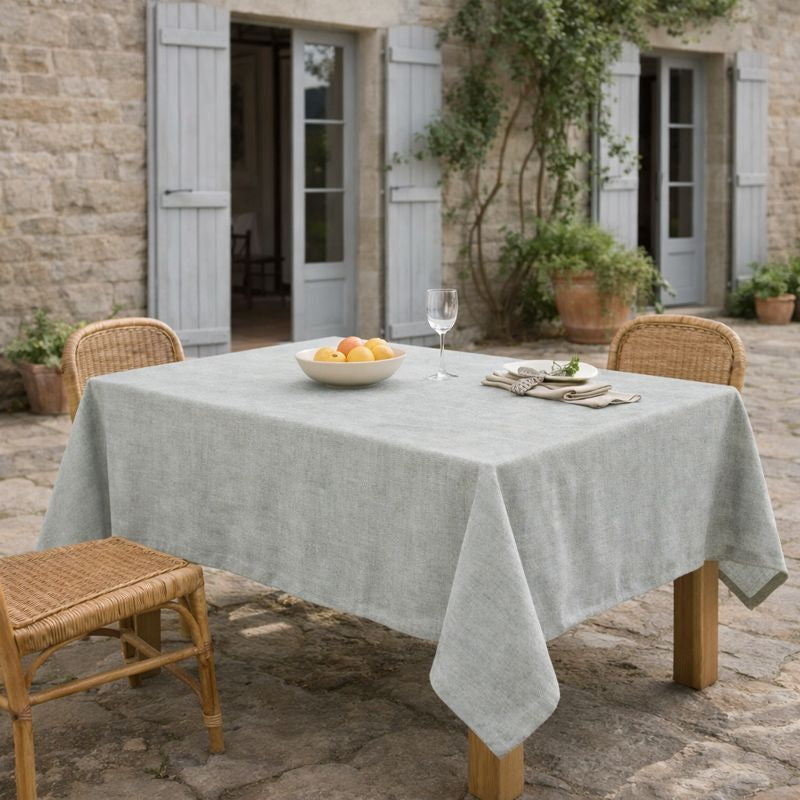 Colette - Table Set - Cotton - Olive Green