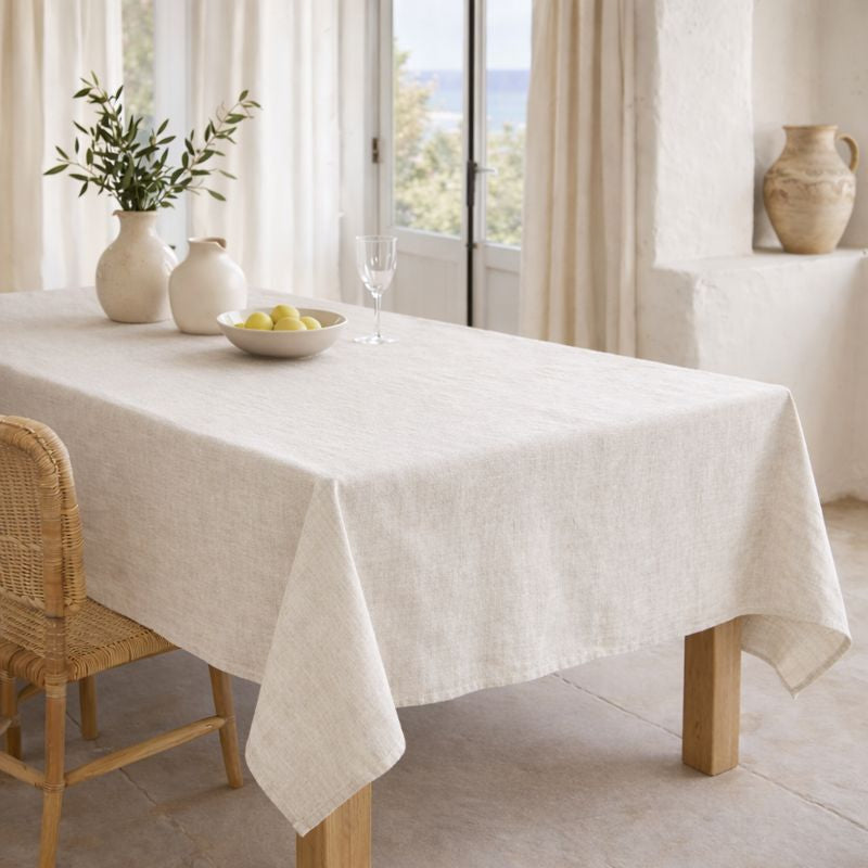 Colette - Table Set - Cotton - Light Taupe