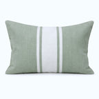 Beach Cushion - Cotton - Sage Green - St Tropez