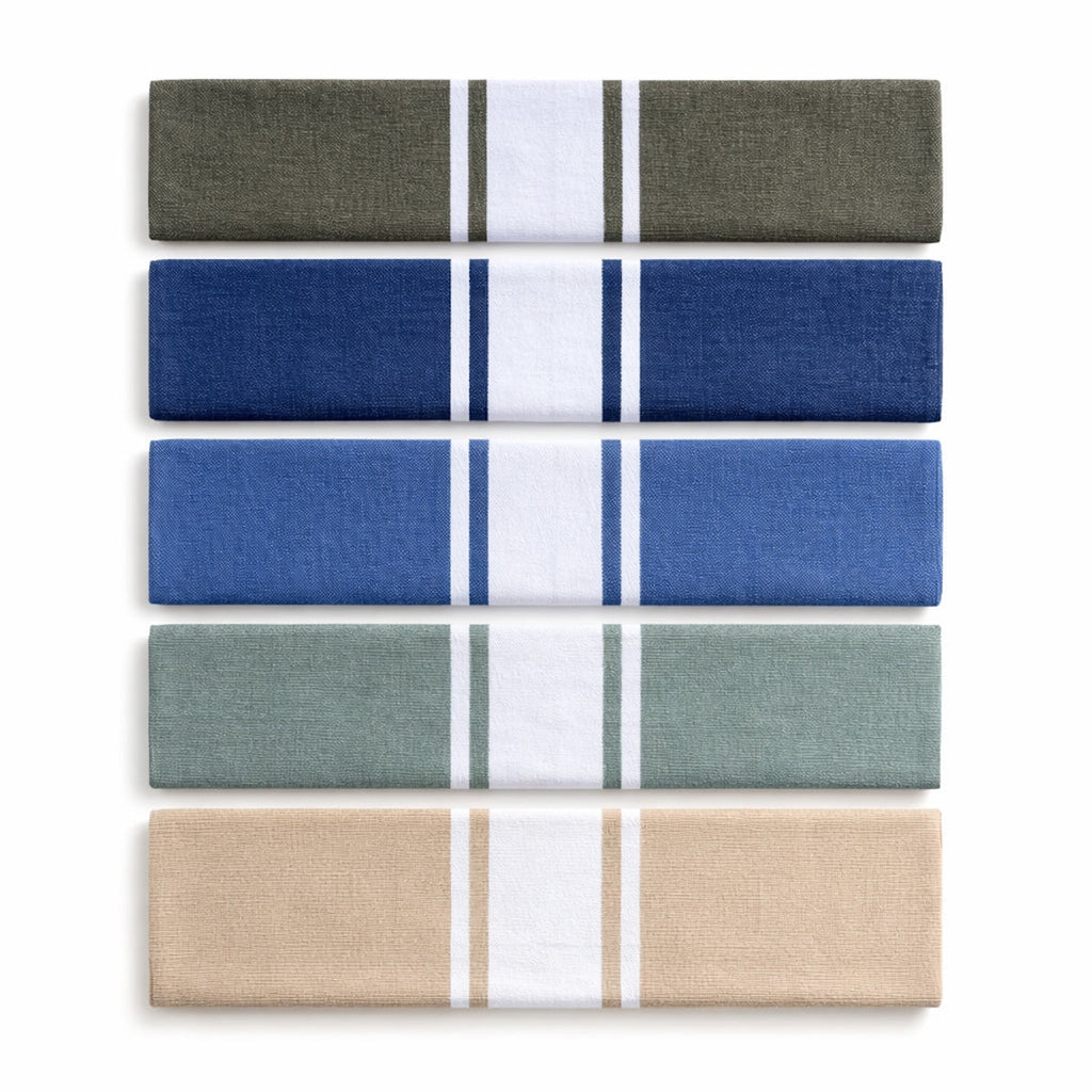 Beach Cushion - Cotton - Sage Green - St Tropez