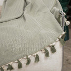 Megeve - Set De 2 Plaids - Algodón - Verde Oliva