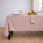 Colette - Nappe + 8 Serviettes - Rouge Tomette