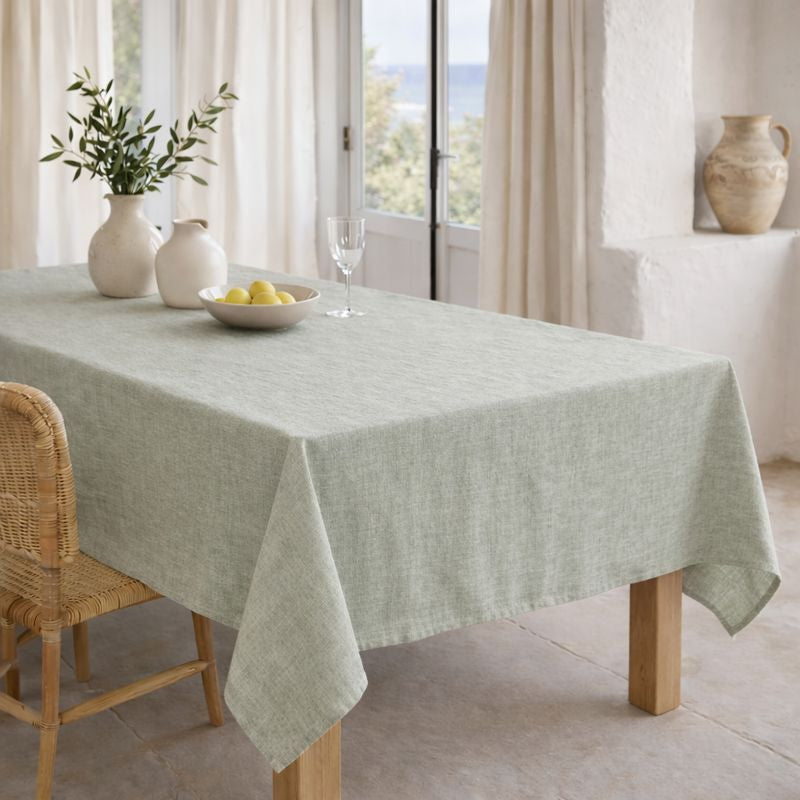 Colette - Table Set - Cotton - Olive Green