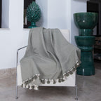 Verbier - Plaid - Algodón - Verde Oliva