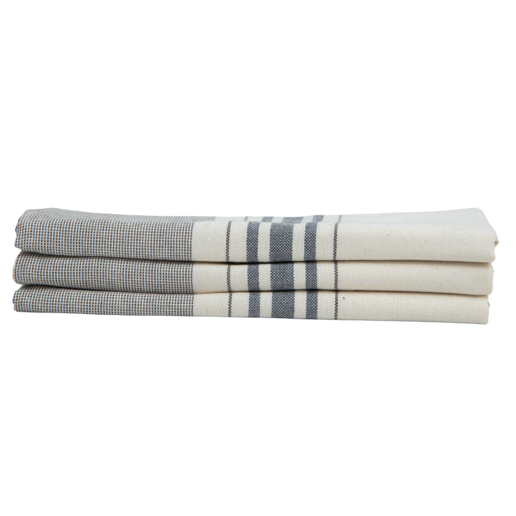 Paño de cocina (X3) Louise - Taupe - Algodón