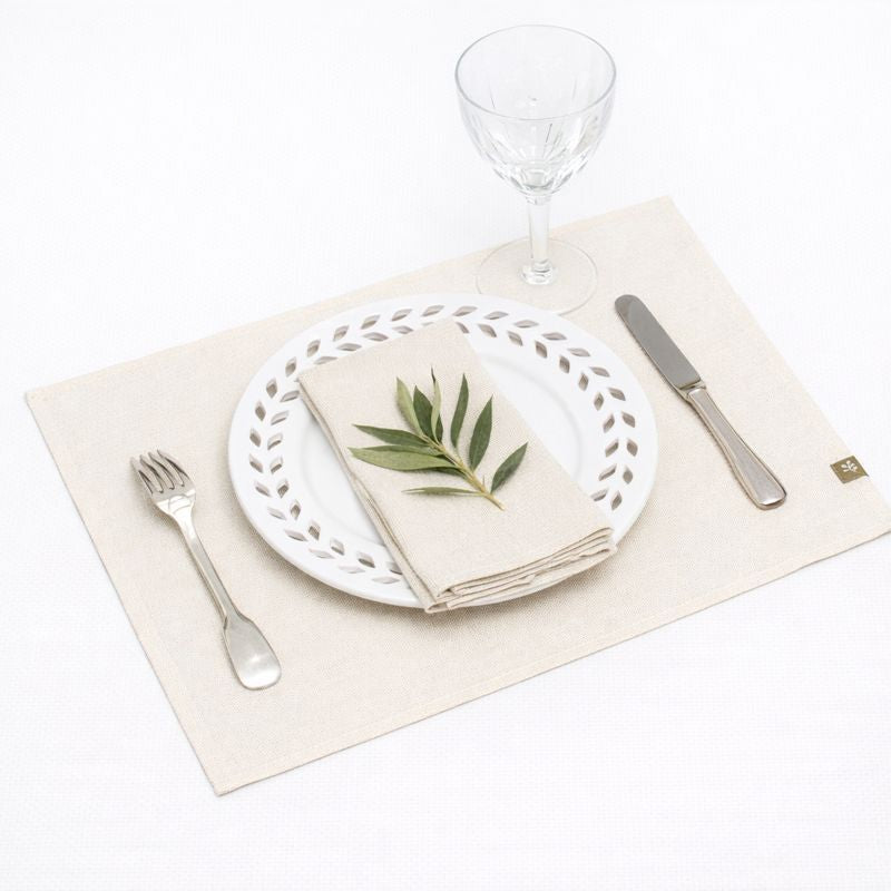 Colette - Set De Table (X4) - Taupe Clair