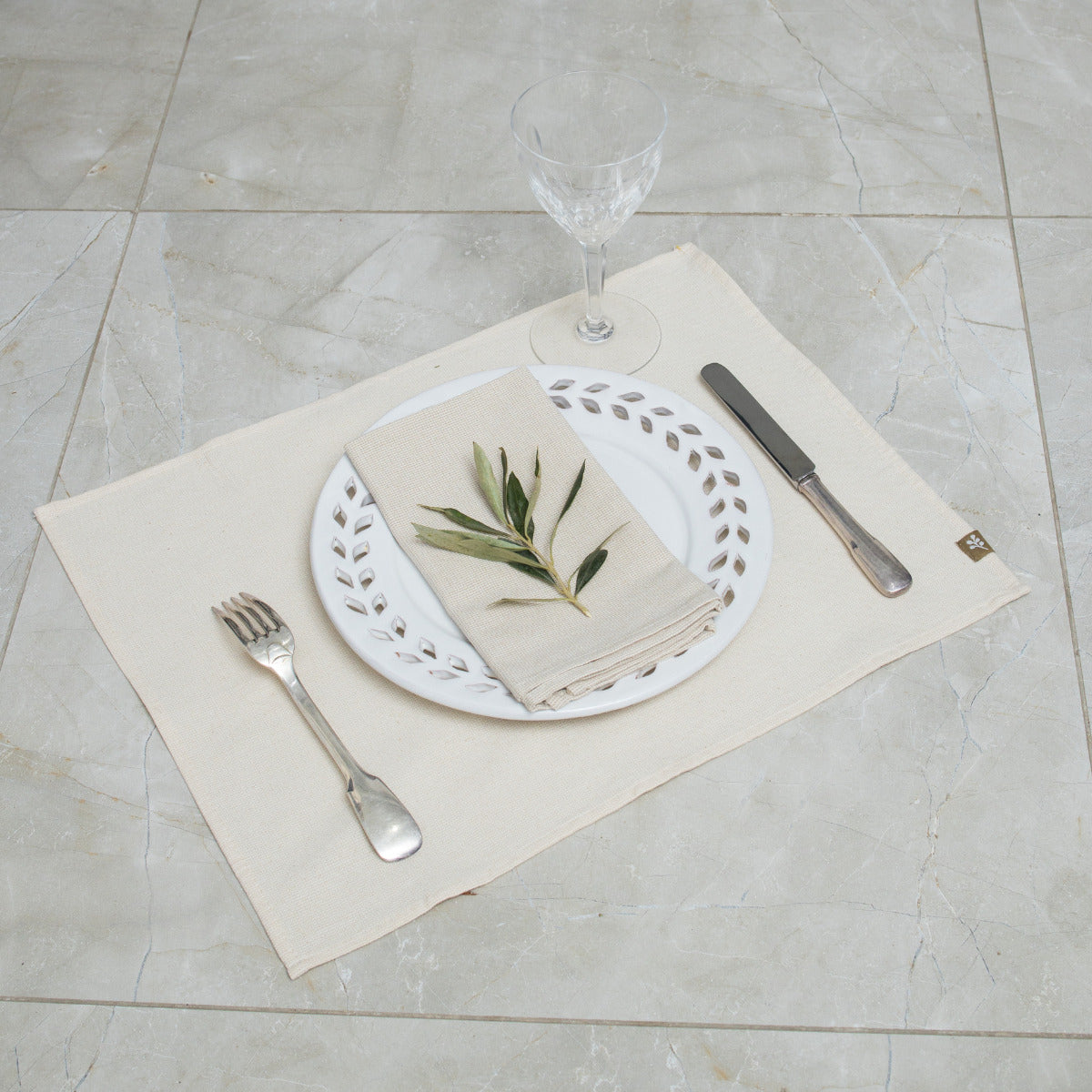 Colette - Set De Table (X4) - Taupe Clair