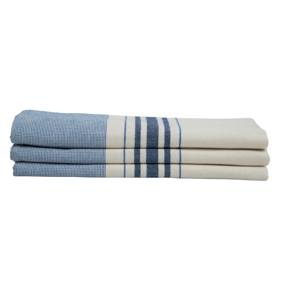 Paño de cocina Louise (X3) - Azul - Algodón