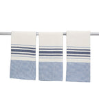 Paño de cocina Louise (X3) - Azul - Algodón