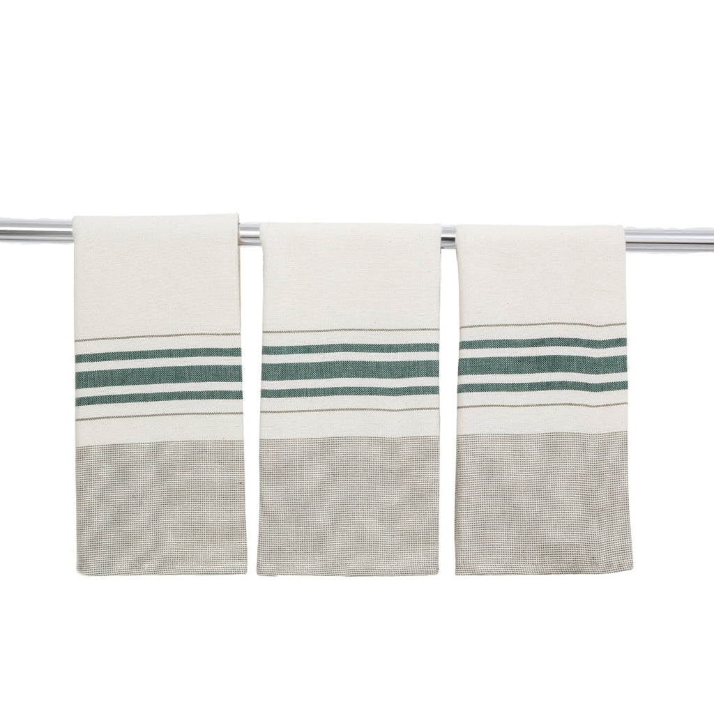 Louise - Torchon (X3) - Vert