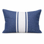 Beach Cushion - Cotton - Denim Blue - St Tropez