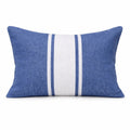 Beach Cushion - Cotton - Greek Blue - St Tropez