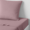 Alma - Flat Sheet - Cotton Gauze - Rosewood