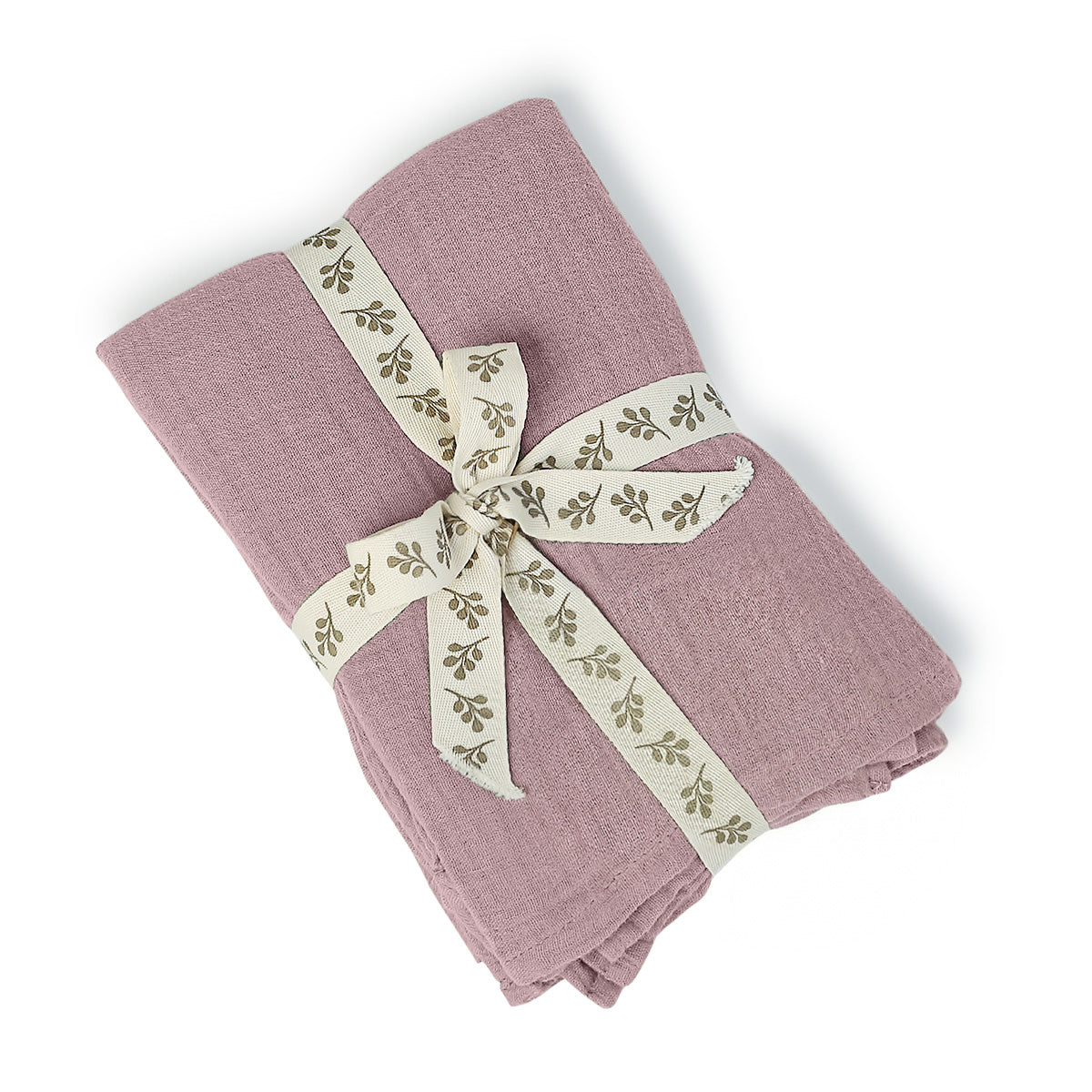 Alma - Housse De Couette - Gaze De Coton - Bois De Rose