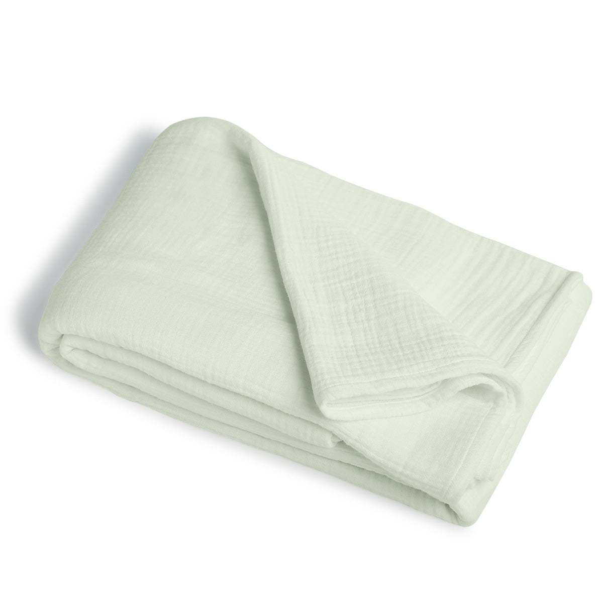 Alma - Nappe + 8 Serviettes - Vert Amande