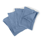 Alma - Nappe + 10 Serviettes - Bleu