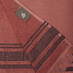 Fouta XXL - Esponja - Terracota / Negro - Faro