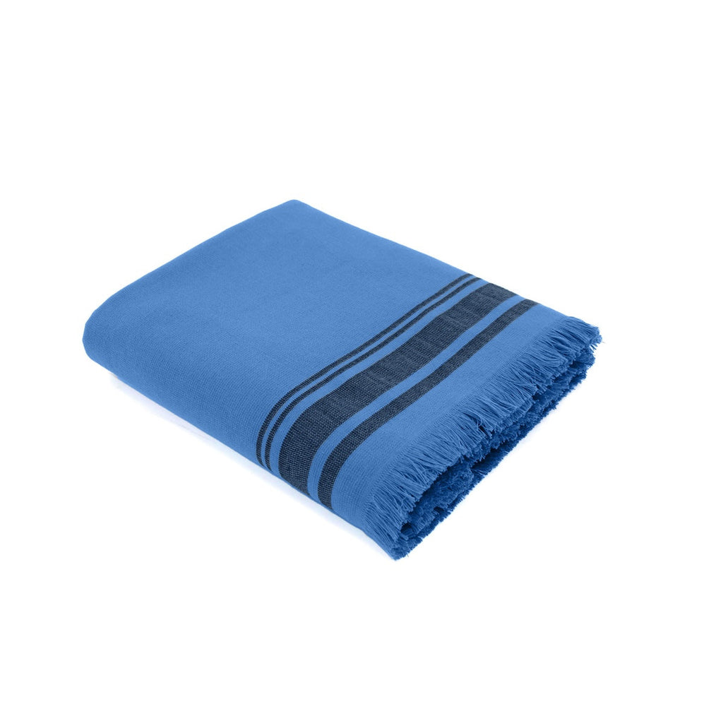 Fouta XXL - Rizo - Azul Denim / Negro - Faro