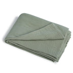 Carla - Tablecloth - Cotton Gauze - Celadon Green
