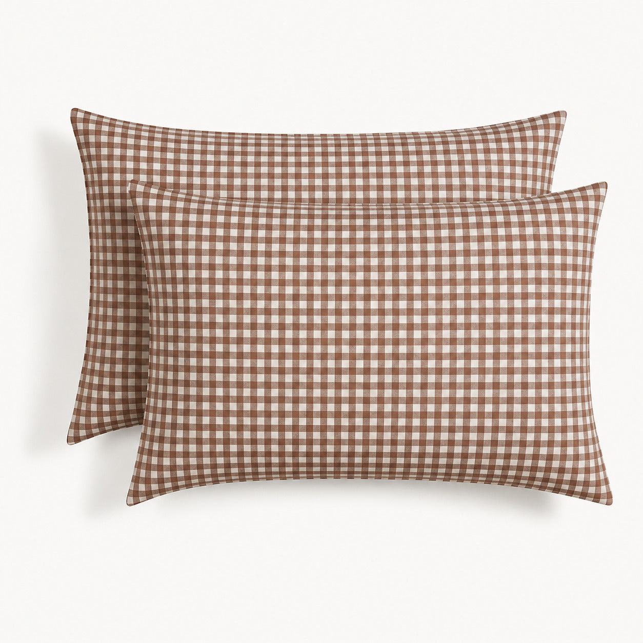 Lunas - Funda De Almohada (X2) - Algodón Lavado - Avellana