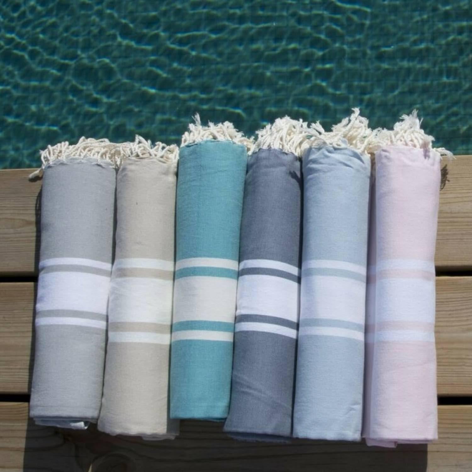 St Tropez - Lot De 2 Foutas - Beige