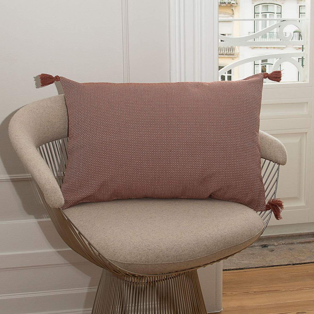 Stockholm - Cushion - Cotton - Tile Red