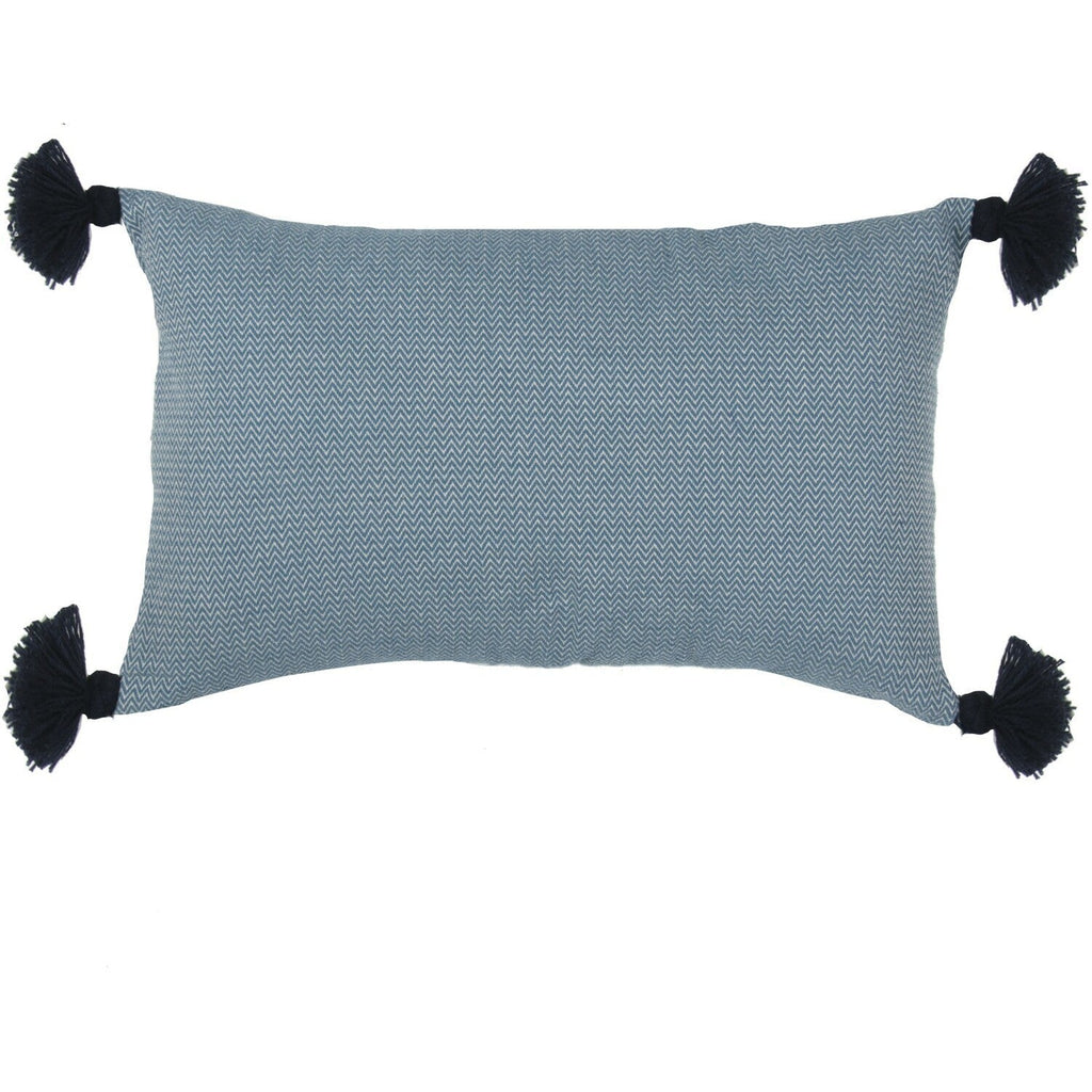 Stockholm - Coussin - Coton - Bleu Pétrole