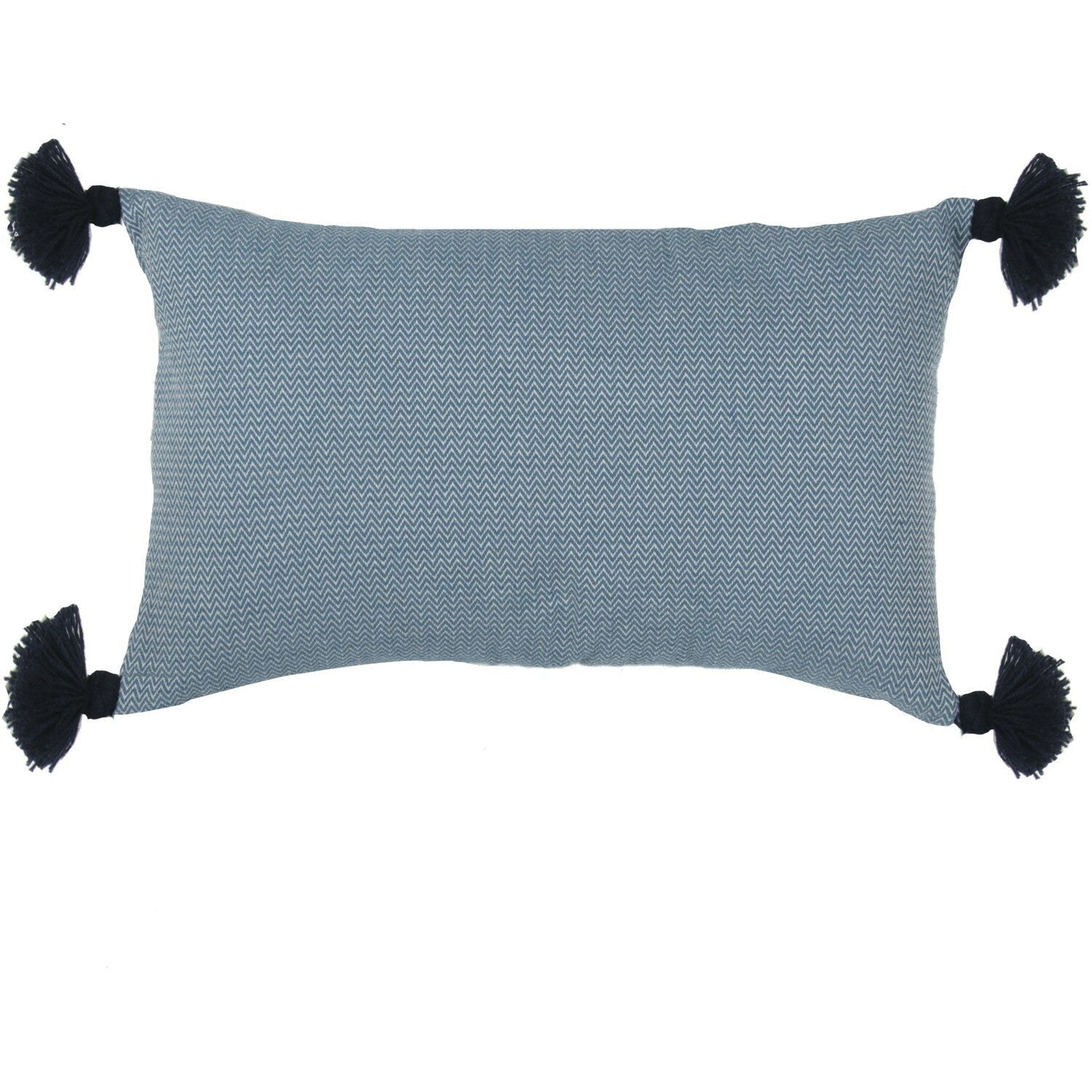 Stockholm - Coussin - Coton - Bleu Pétrole