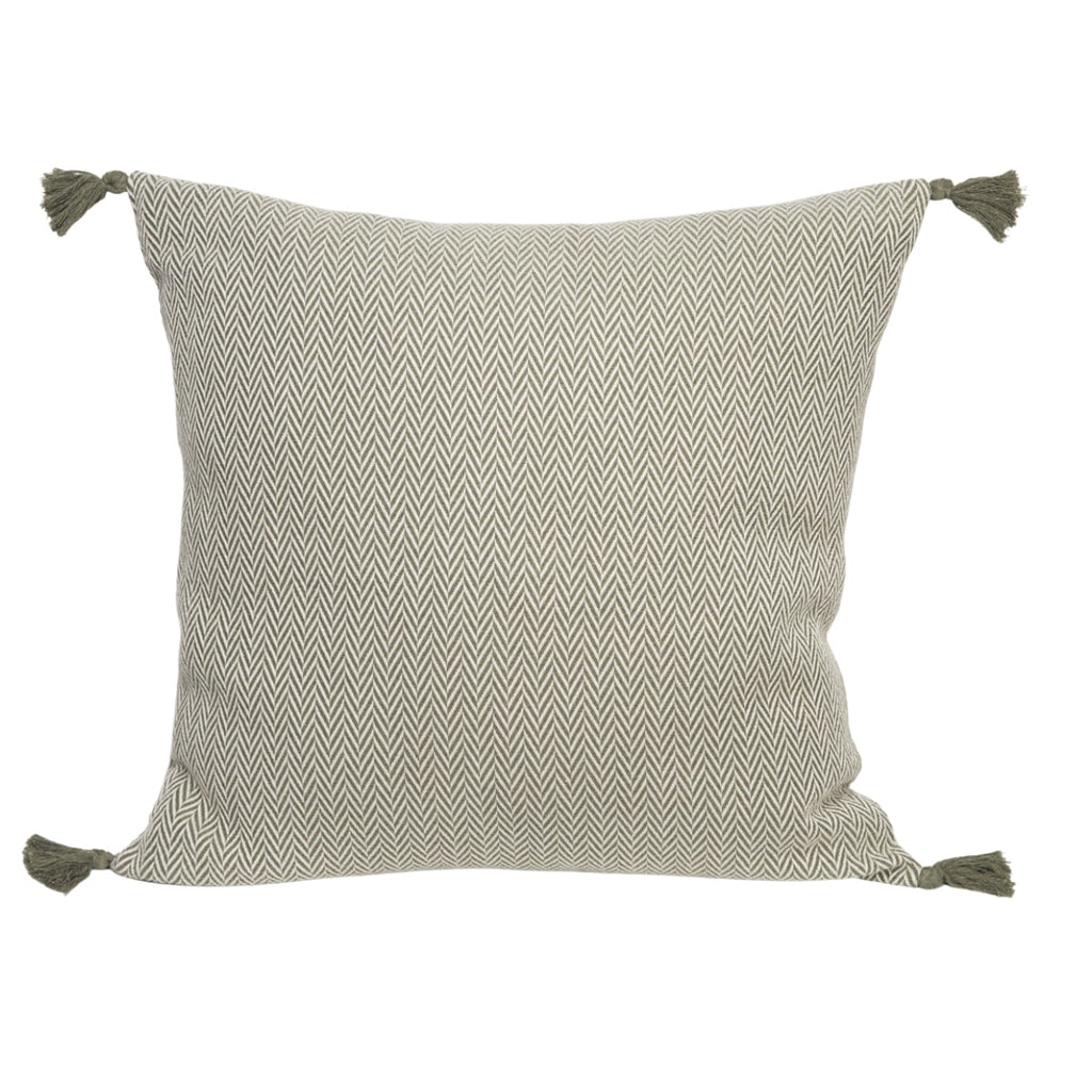 Megeve - Cushion - Cotton - Olive Green