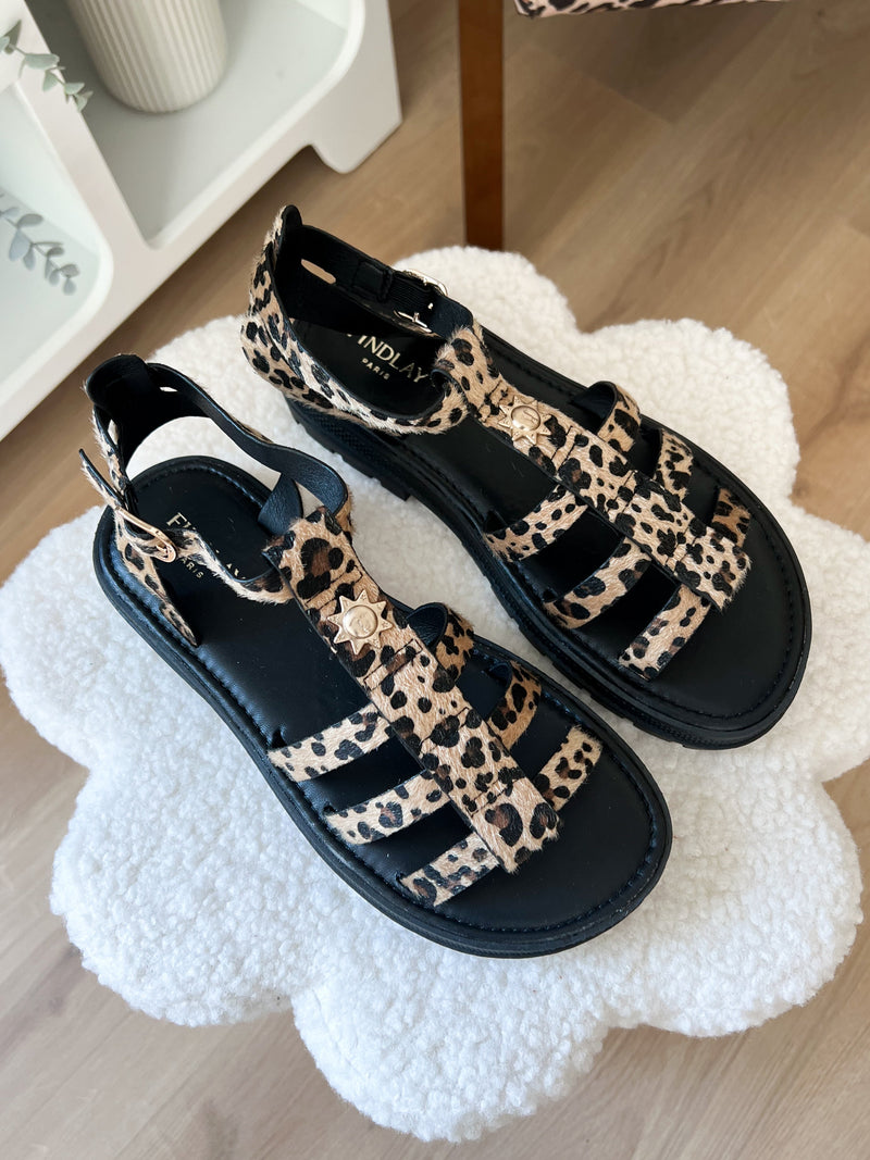 Sandalias Amalia Leopardo