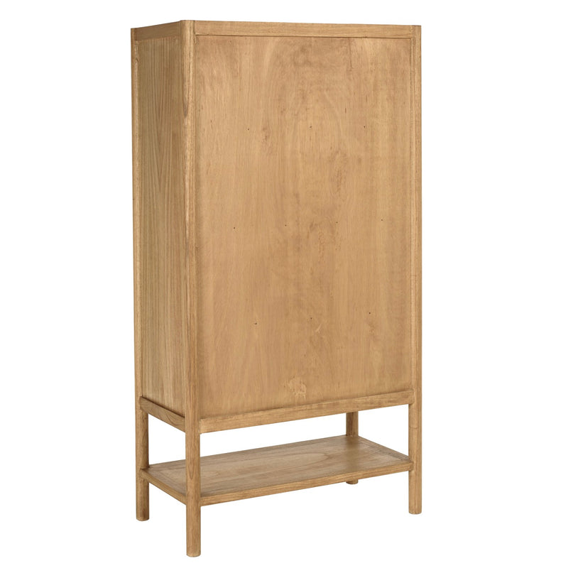 Amy - Dresser And Display Cabinet - Light Wood