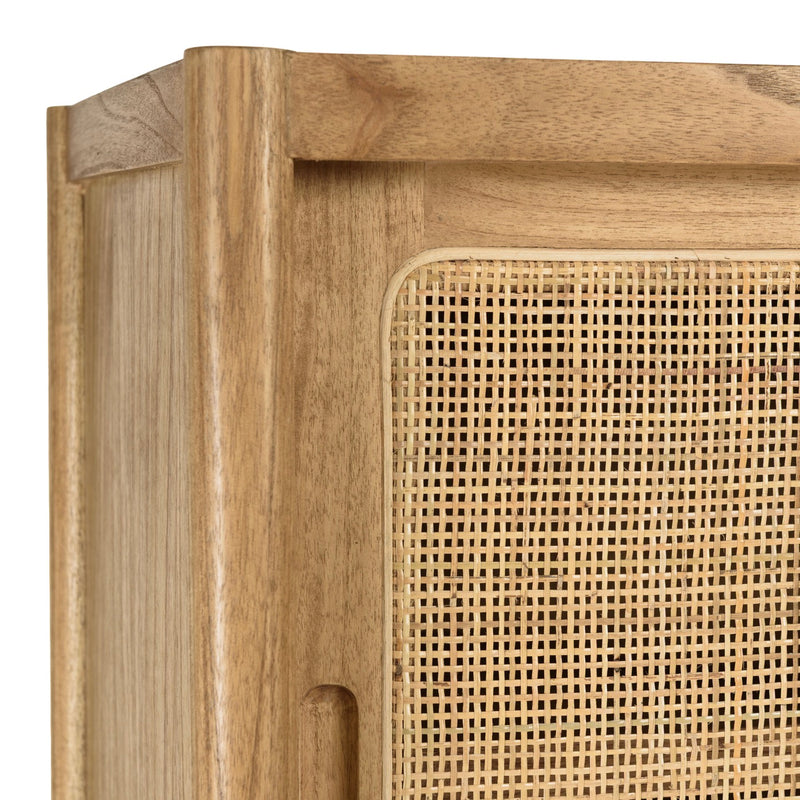 Amy - Dresser And Display Cabinet - Light Wood