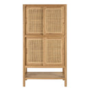 Amy - Dresser And Display Cabinet - Light Wood
