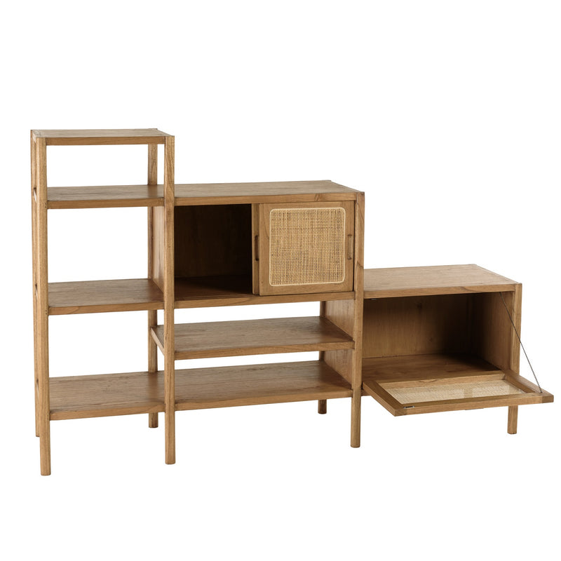 Amy - Librería - Madera clara